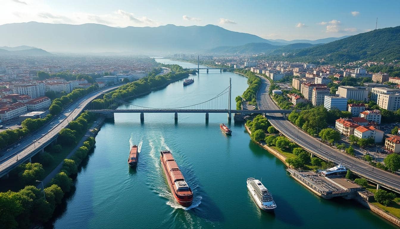 découvrez l'importance du rhône en tant que voie de transport majeure, facilitant le commerce et la mobilité en france.