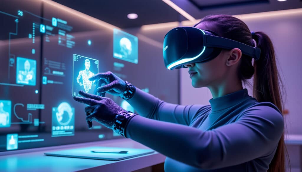 découvrez comment la technologie haptique révolutionne le métavers en simulant les sensations de toucher pour une expérience immersive unique.