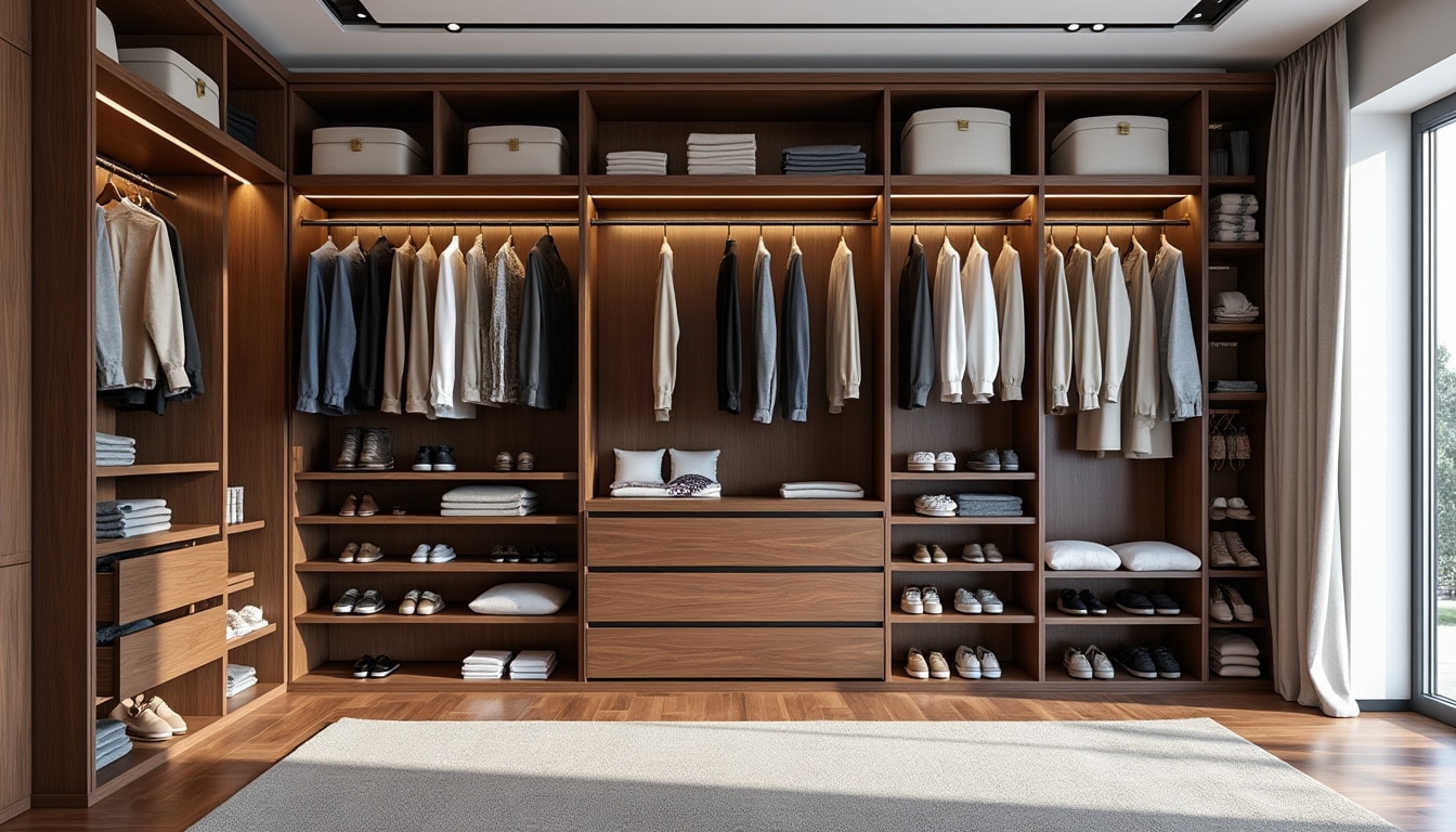 optimisez le rangement de vos vêtements avec un dressing sur mesure, conçu pour s'adapter parfaitement à votre espace et organiser efficacement vos habits.