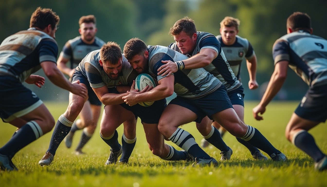 découvrez comment le rugby favorise l'esprit de corps et inculque des valeurs de respect, un sport qui unit et forme le caractère.