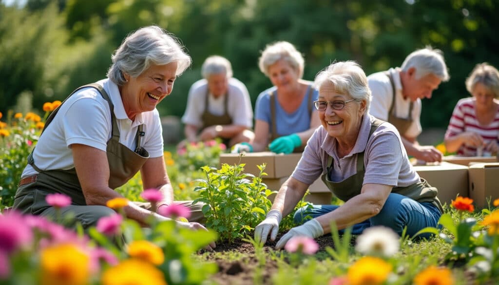 découvrez comment le bénévolat social peut renforcer le sentiment d'utilité et améliorer le bien-être des retraités.