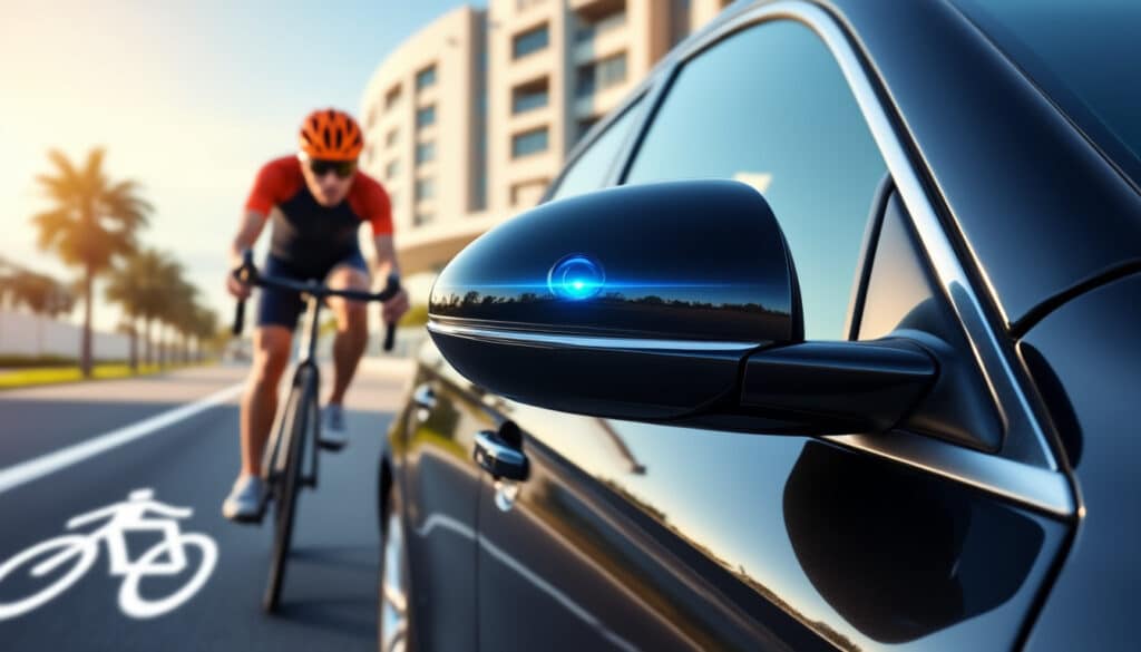 découvrez comment le capteur d'angle mort améliore la sécurité des cyclistes en prévenant efficacement les accidents.