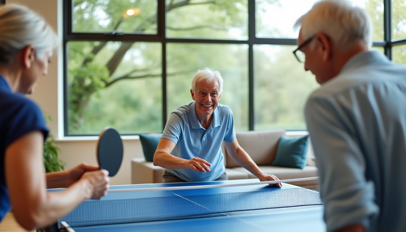 découvrez comment le tennis de table contribue à améliorer les fonctions cognitives des seniors en stimulant leur mémoire, leur concentration et leur coordination.