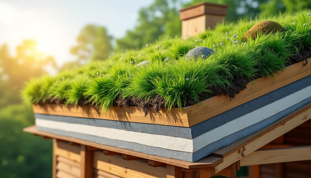 découvrez comment un toit végétalisé offre une isolation naturelle et efficace contre la chaleur, améliorant le confort des combles tout en respectant l'environnement.
