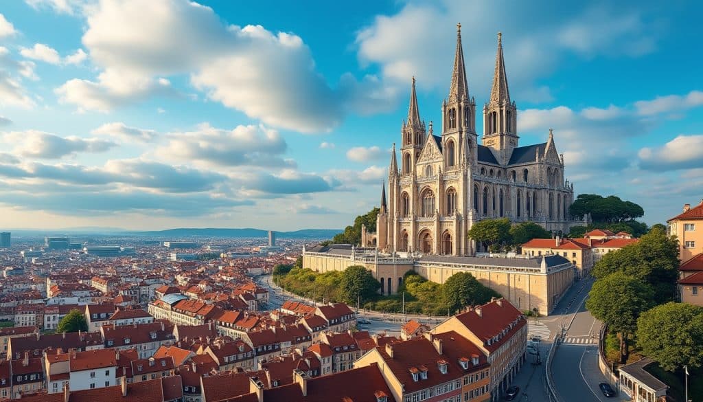 découvrez la basilique de fourvière, monument emblématique qui surplombe la ville de lyon, offrant une vue panoramique exceptionnelle et un patrimoine historique riche.