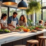 découvrez comment une cuisine ouverte peut transformer votre espace de vie en un lieu convivial, favorisant les échanges et la proximité entre les résidents.