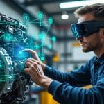 découvrez comment la réalité augmentée transforme les réparations mécaniques complexes en offrant des instructions visuelles précises et en temps réel pour faciliter le travail des techniciens.