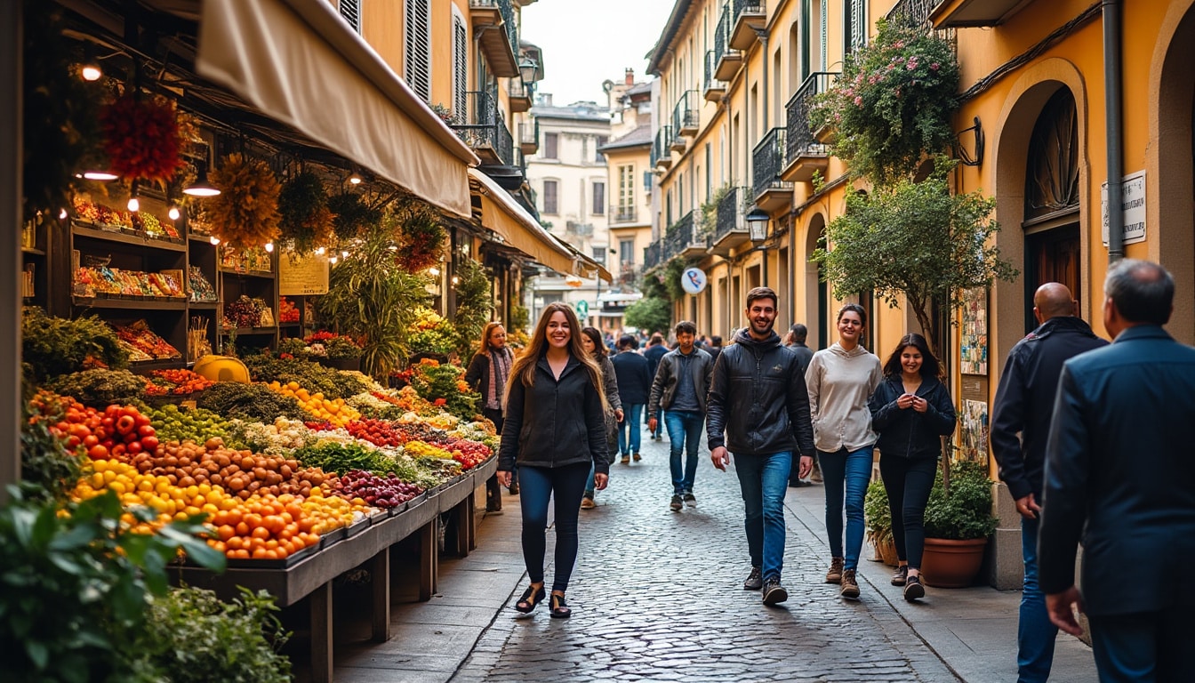 découvrez comment le marché de la croix-rousse dynamise la vie de quartier à lyon en offrant un lieu convivial de rencontres et de saveurs locales.