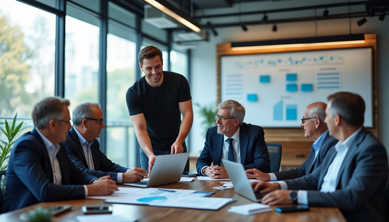 découvrez comment le mentorat inversé permet aux dirigeants de maîtriser les outils numériques grâce à un échange intergénérationnel enrichissant.
