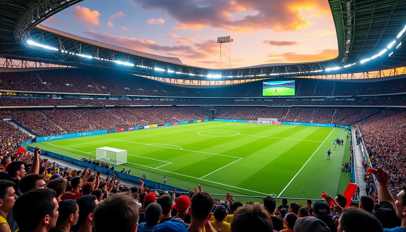 découvrez le groupama stadium, une enceinte moderne qui accueille les plus grands événements mondiaux, alliant confort, innovation et émotions spectaculaires.