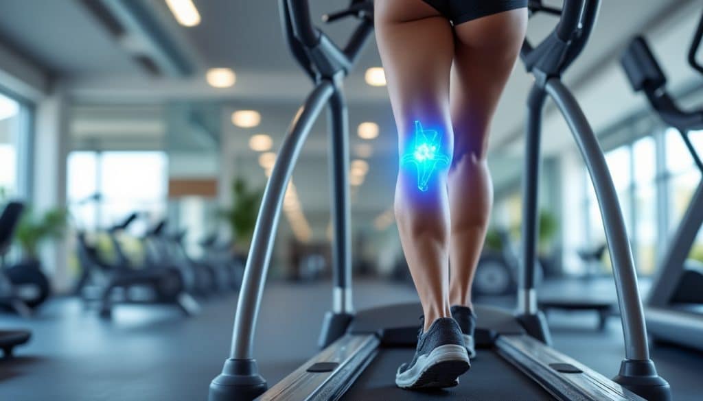 découvrez comment le vélo elliptique protège vos genoux en réduisant les chocs articulaires, idéal pour un entraînement efficace et sans douleur.