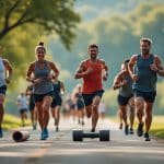 découvrez comment la récupération active peut réduire efficacement les courbatures après un marathon et améliorer votre récupération musculaire.