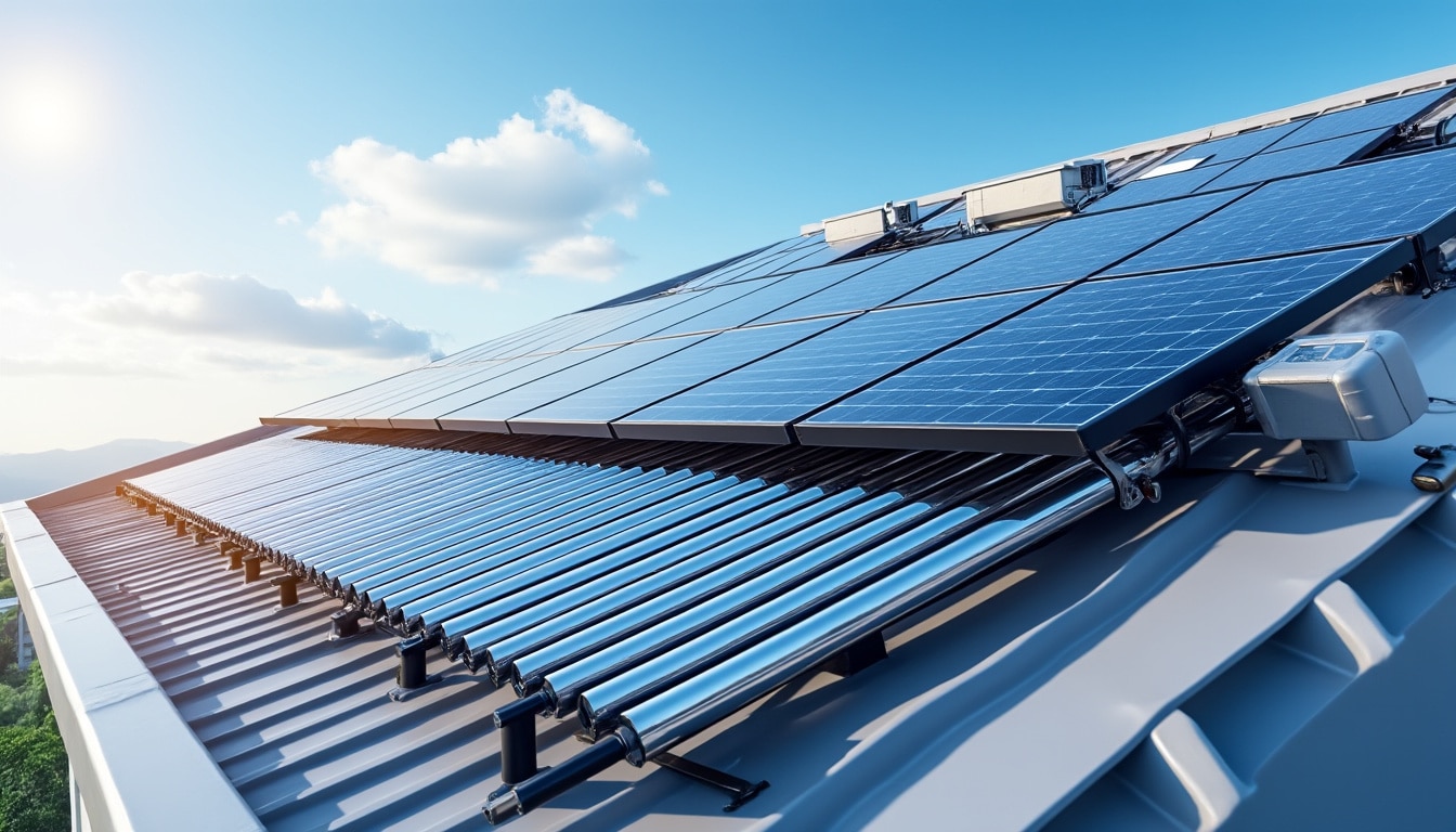 découvrez le panneau solaire hybride, une solution innovante qui produit à la fois de l'électricité et de l'eau chaude, pour une efficacité énergétique optimale et des économies durables.