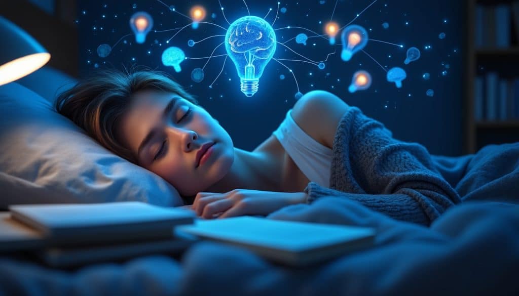 découvrez comment le sommeil profond améliore la consolidation de la mémoire à long terme chez les étudiants, favorisant un apprentissage efficace et durable.